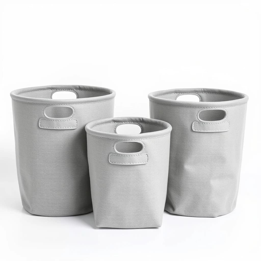 Felt Storage Baskets, Set of 3