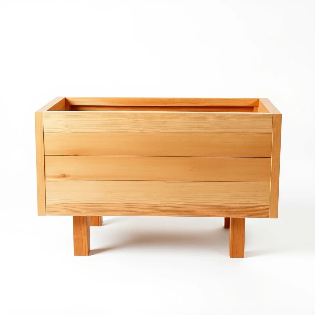 Wooden Raised Planter Box